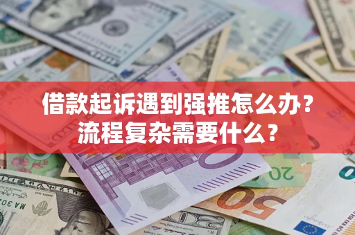 北京借款起诉遇到强推怎么办？流程复杂需要什么？