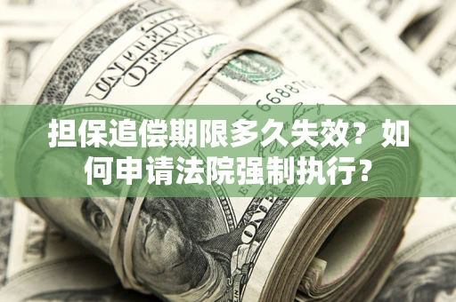 北京担保追偿期限多久失效？如何申请法院强制执行？