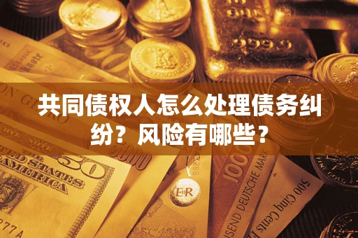 北京共同债权人怎么处理债务纠纷？风险有哪些？